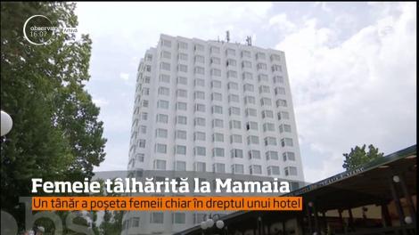 Femeie tâlhărită la Mamaia. Polițiștii constănțeni l-au reținut pe agresor pentru 24 de ore