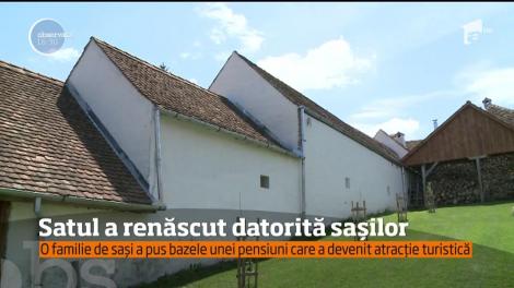 Satul a renăscut datorită sașilor. O familie de sași a pus bazele unei pensiuni care a devenit atracție turistică