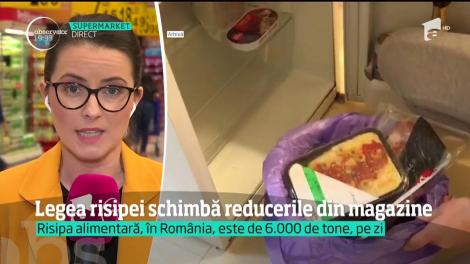 Legea risipei schimbă reducerile din magazine. Camera Deputaților este for decizional în acest caz