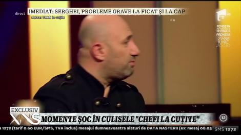 Momente ȘOC în culise! Ce s-a întâmplat la emisiunea „Chefi la cuțite”