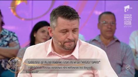 Iubirea dintre Cristina și Vlad nu e un „Fruct oprit”. Cei doi artiști trăiesc cea mai frumoasă poveste de dragoste