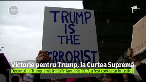Victorie majoră în Justiţia americană pentru preşedintele Donald Trump