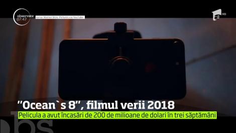 Filmul „Ocean's 8: Jaf cu clasă" a obţinut încasări de aproape 200 de milioane de dolari la nivel mondial