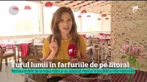 Turul lumii în farfuriile de pe Litoral. Restaurantele de la malul mării și-au adaptat meniul la bucătăria internațională