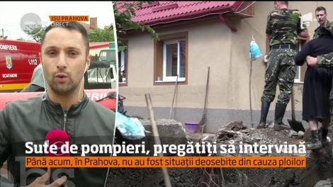 Sute de pompieri, pregătiti să intervină