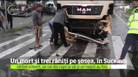 Accident cu bilanţ tragic şi în judeţul Suceava
