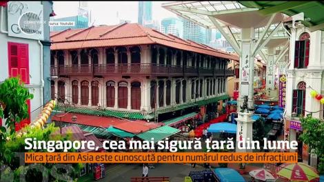 Singapore, cea mai sigură țară din lume în ceea ce priveşte infracţiunile