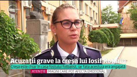 Fiica cea mare a fostului fotbalist Iosif Rotariu, reţinută de poliţiştie pentru că ar fi bătut un copil de doi ani