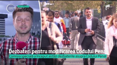 Au început dezbaterile pentru modificarea Codului Penal