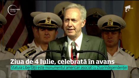 Ziua Americii, sărbătorită în avans de Ambasada SUA din România