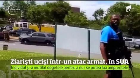 Un nou atac cu arme de foc a şocat opinia publică din Statele Unite iar de această dată ţinta a fost presa