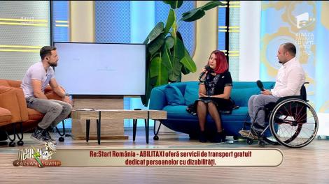 Re:Start România - ABILITAXI este o companie de conștentizare pentru mobilitatea persoanelor cu dizabilități