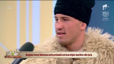 Bogdan Ionuț Năstase este cioban de meserie și a început să practice K1 după ce l-a văzut la televizor pe Cătălin Moroșanu
