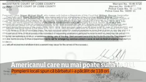 Un bărbat de peste ocean nu mai are voie să sune la numărul de urgenţă şi riscă să ajungă în spatele gratiilor
