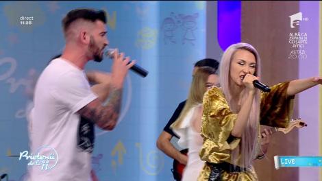 Andreea Bălan feat. Silviu cântă live, la Neatza, melodia „Așa de frumos”