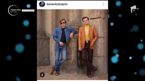 Leonardo DiCaprio şi Brad Pitt se întorc în anii 60. Cei doi actori joacă într-o nouă peliculă regizată de Quentin Tarantino