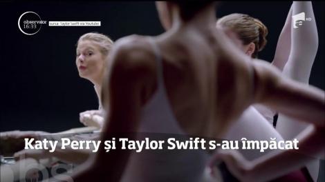 Katy Perry şi Taylor Swift s-au împăcat. Fanii sunt neîncrezători