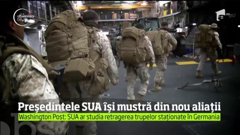 Preşedintele Donald Trump le-a trimis o scrisoare pe ton sever şefilor de guvern din nouă ţări ale Alianţei