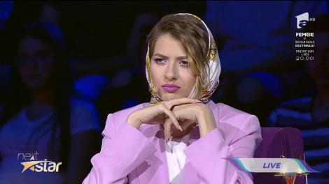 Cât talent! Elisa Popovici a interpretat excelent o doină, pe scena „Next Star”