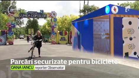 Parcări securizate pentru biciclete
