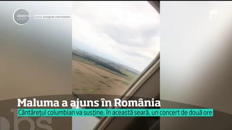 Maluma a ajuns în România