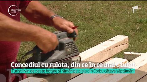 Concediul cu rulota, din ce în ce mai căutat