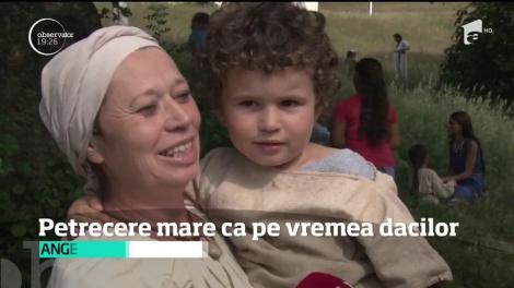 Dacii s-au întors acasă! În munţii Orăştiei, la poalele cetăţii Sarmisegetusa Regia, românii au simţit că se întorc cu 2000 de ani în urmă