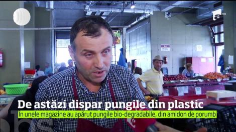 Pungile subţiri, din plastic, devin istorie. De la 1 iulie 2018, distribuitorii nu mai au voie să le importe