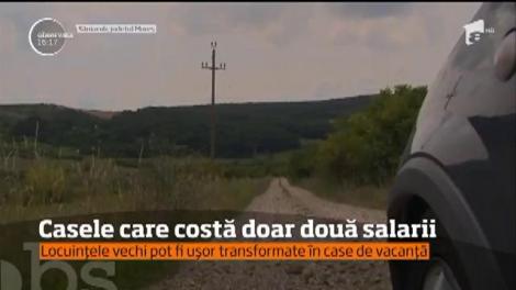 Casele de vacanţă care costă cât două salarii medii pe economie