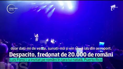 Hitul "Despacito" a făcut Capitala să vibreze, la primul concert susţinut de Luis Fonsi în România
