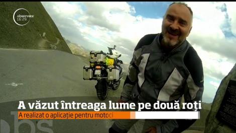 O tânără din Bistriţa, sursă de inspirație pentru motocicliştii pasionaţi de călătorii de lungă durată