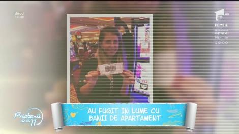 Ioana și Iulian, doi tineri frumoși care au fugit în lume cu banii de apartament