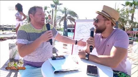 Cum arată schița Cupei Mondiale de Fotbal desenată de Dani și Cătălin. "Este chiar şi pentru soțiile obligate să se uite la Campionat"