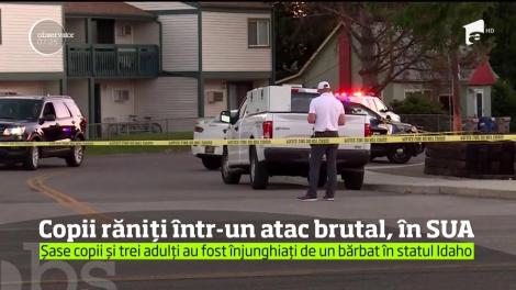 Atac violent în Statele Unite! Nouă oameni, printre care şase copii, au fost înjunghiaţi de un individ furios că fusese evacuat din locuinţă