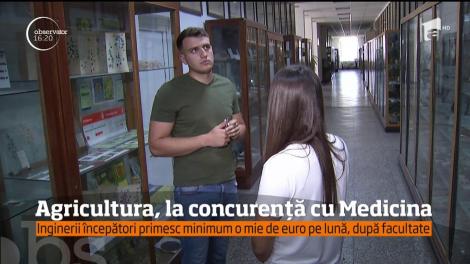Agricultura, la concurență cu Medicina. La Facultatea de Agricultură sunt cel puțin patru candidați pe un loc