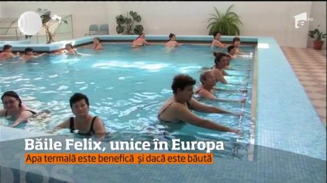 Băile Felix, unice în Europa. Apa termală poate preveni bolile reumatice de la vârste fragede