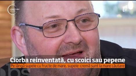 Ciorba reinventată, cu scoici sau pepene. Pe lângă supele cu fructe de mare, supele cremă sunt la mare căutare