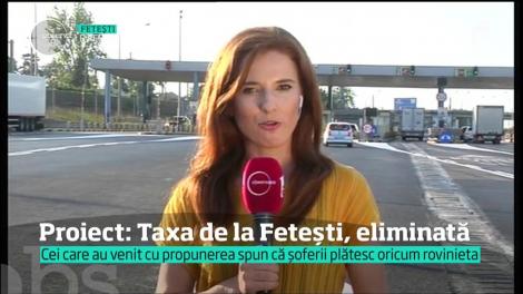 Proiect: Taxa de la Fetești, eliminată. Cei care au venit cu propunerea spun că șoferii plătesc oricum rovinieta