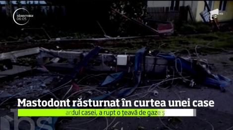 Accident şocant în localitatea Sivăneşti, Neamţ