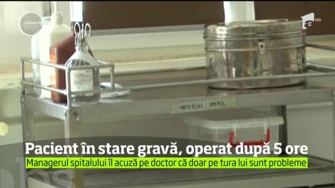 Scandal la Spitalul de Urgenţă Craiova!