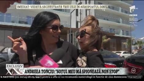 Căsnicie în impas? Andreea Tonciu a întors toate privirile pe litoral: Bruneta și-a adus și fiica la mare