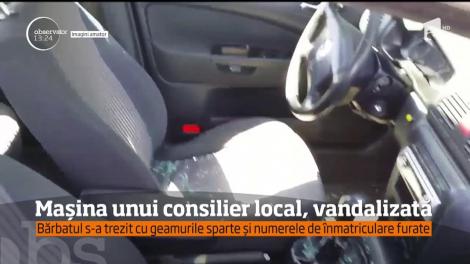Un consilier local din Slatina şi-a găsit maşina vandalizată de către necunoscuţi!