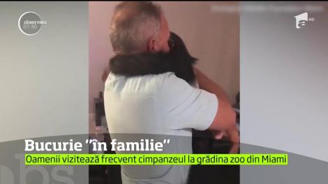 Scene emoţionante au fost surprinse în Miami