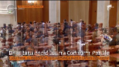 După ce senatorii au dezbătut în regim-fulger modificările Codului Penal, proiectul a ajuns acum în faţa deputaţilor!
