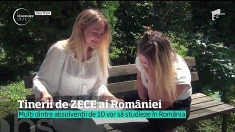 Elevii de 10 de la Bacalaureat 2018