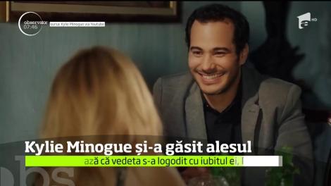 La 50 de ani, Kylie Minogue pare să îşi găsit alesul