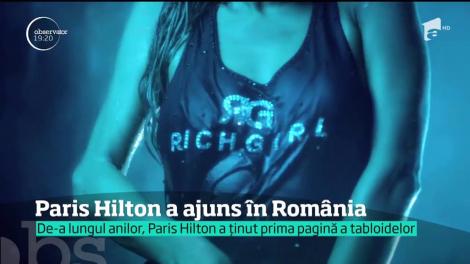 Paris Hilton a ajuns în România. În trecut, tânăra moștenitoare a fost arestată pentru consum de droguri