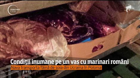 O navă panameză a fost sechestrată într-un port din Franţa, după ce 22 de români membri ai echipajului au reclamat condiţiile inumane în care trăiau