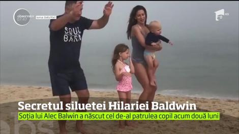 A născut al patrulea copil acum două luni, dar Hilaria Baldwin arată senzaţional