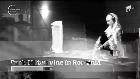 Moştenitoarea imperiului Hilton şi una dintre cele mai cunoscute vedete de peste Ocean pune piciorul pe pământ românesc